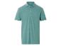 Koszulka polo, krótki rękaw, kolor niebiesko-zielony.