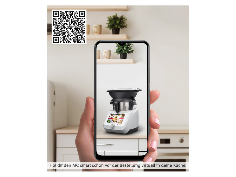 Pełny ekran: SILVERCREST® Wielofunkcyjny robot kuchenny z Wi-Fi Monsieur Cuisine Smart, 1200 W - zdjęcie 2
