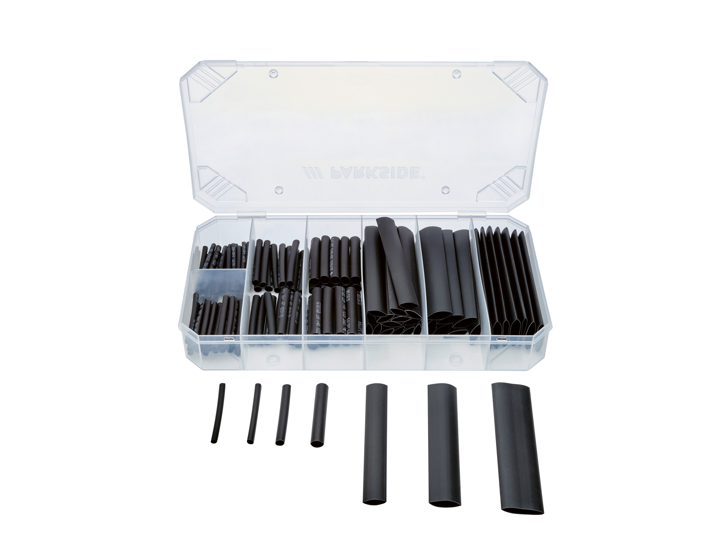 PARKSIDE® Akcesoria warsztatowe (Asortyment rurek termokurczliwych. 127szt.)
