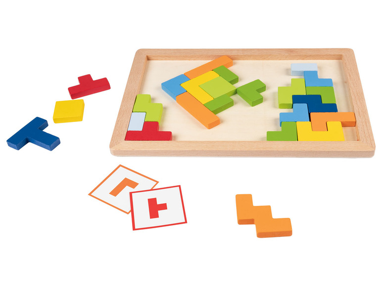 Pełny ekran: Playtive Puzzle drewniane lub Tablica geometryczna - zdjęcie 8