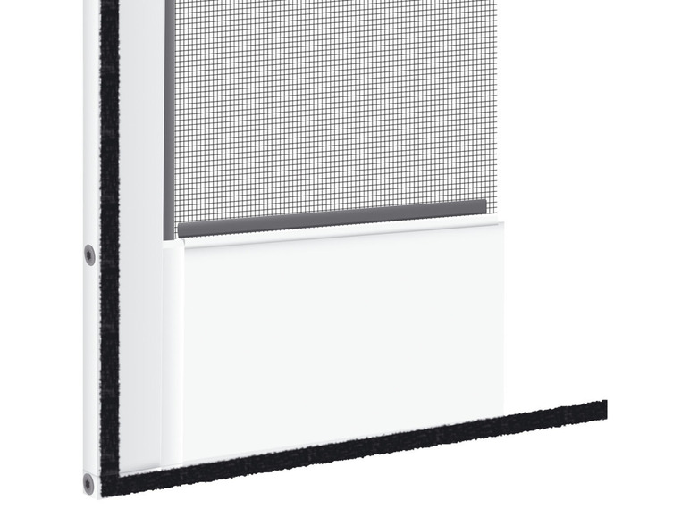 Pełny ekran: LIVARNO home Moskitiera drzwiowa z ramą aluminiową 100 x 210 cm - zdjęcie 12