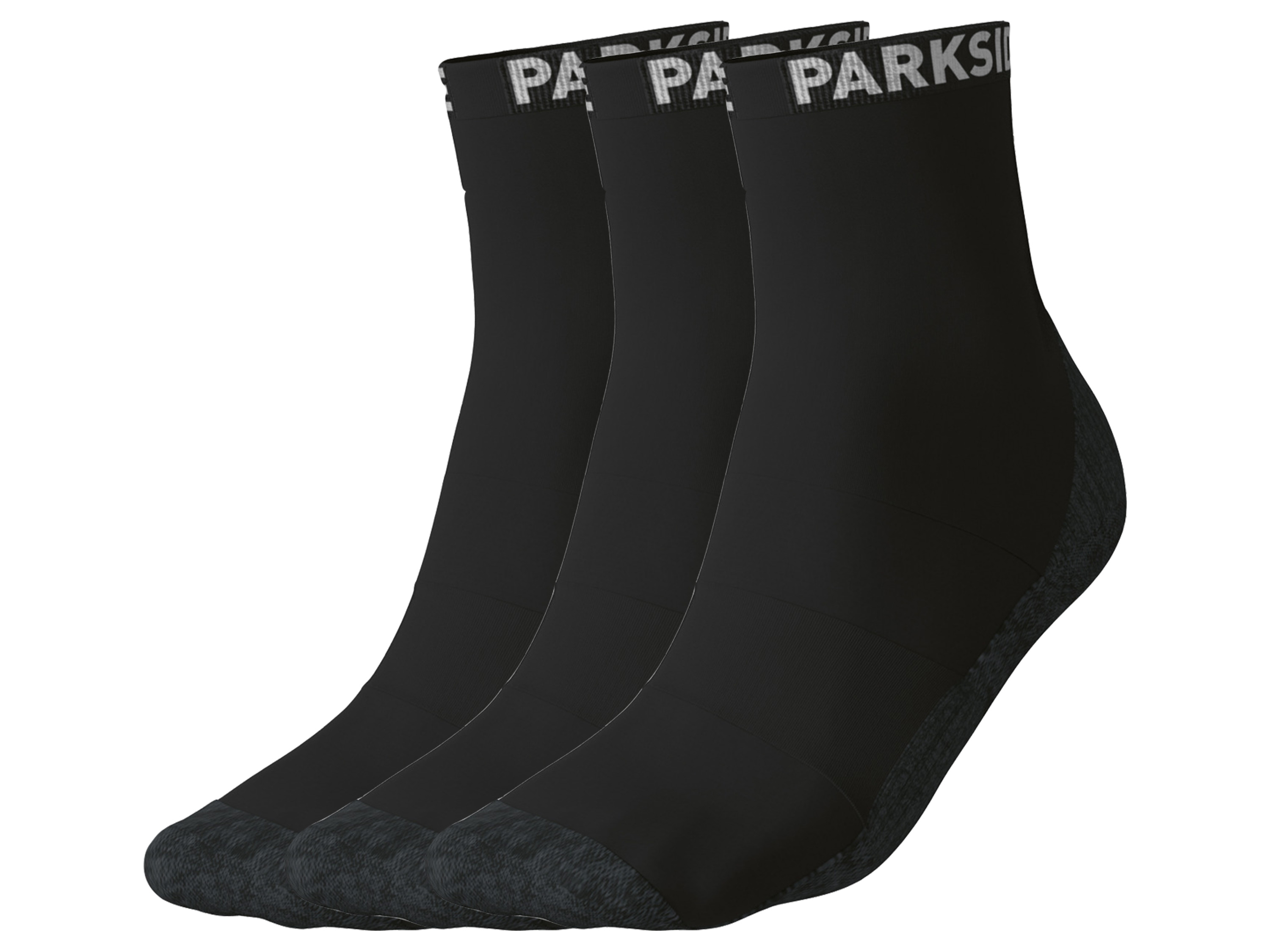 PARKSIDE® Skarpetki robocze męskie, 3 pary (Antracytowy, 39-42)