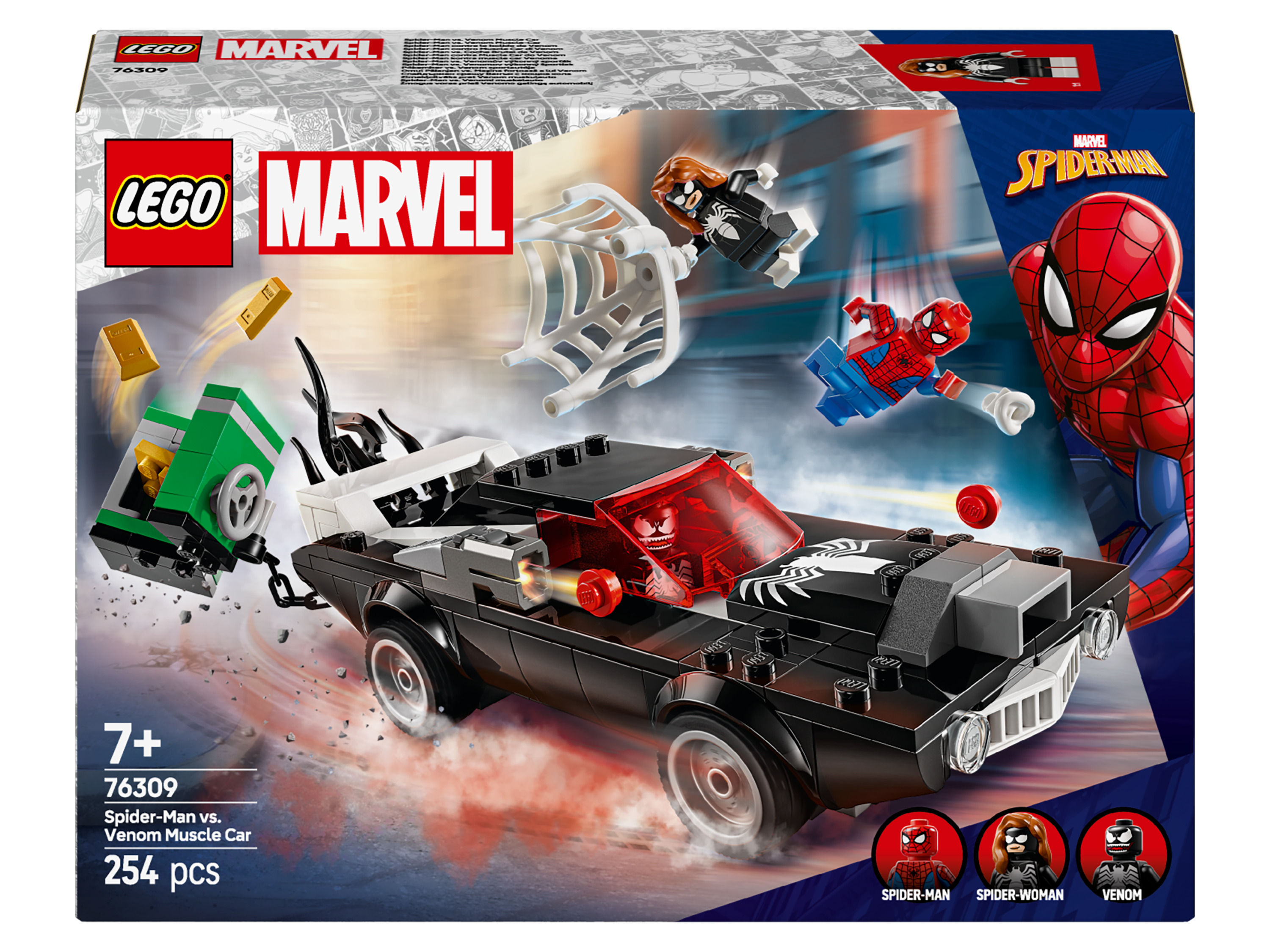 LEGO® Marvel Super Heroes Zestaw klocków LEGO® 76309 Spider-Man kontra muscle car Venoma