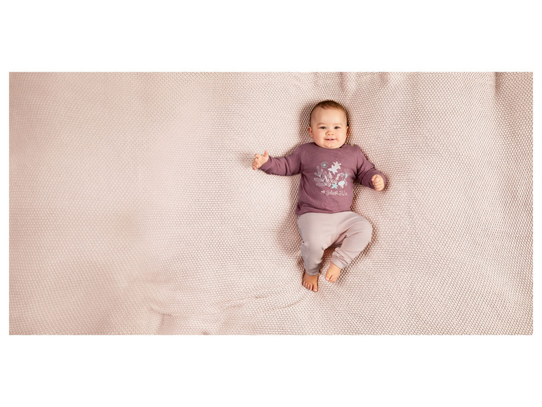 Pełny ekran: lupilu Sweter niemowlęcy z bawełny, 1 sztuka - zdjęcie 6