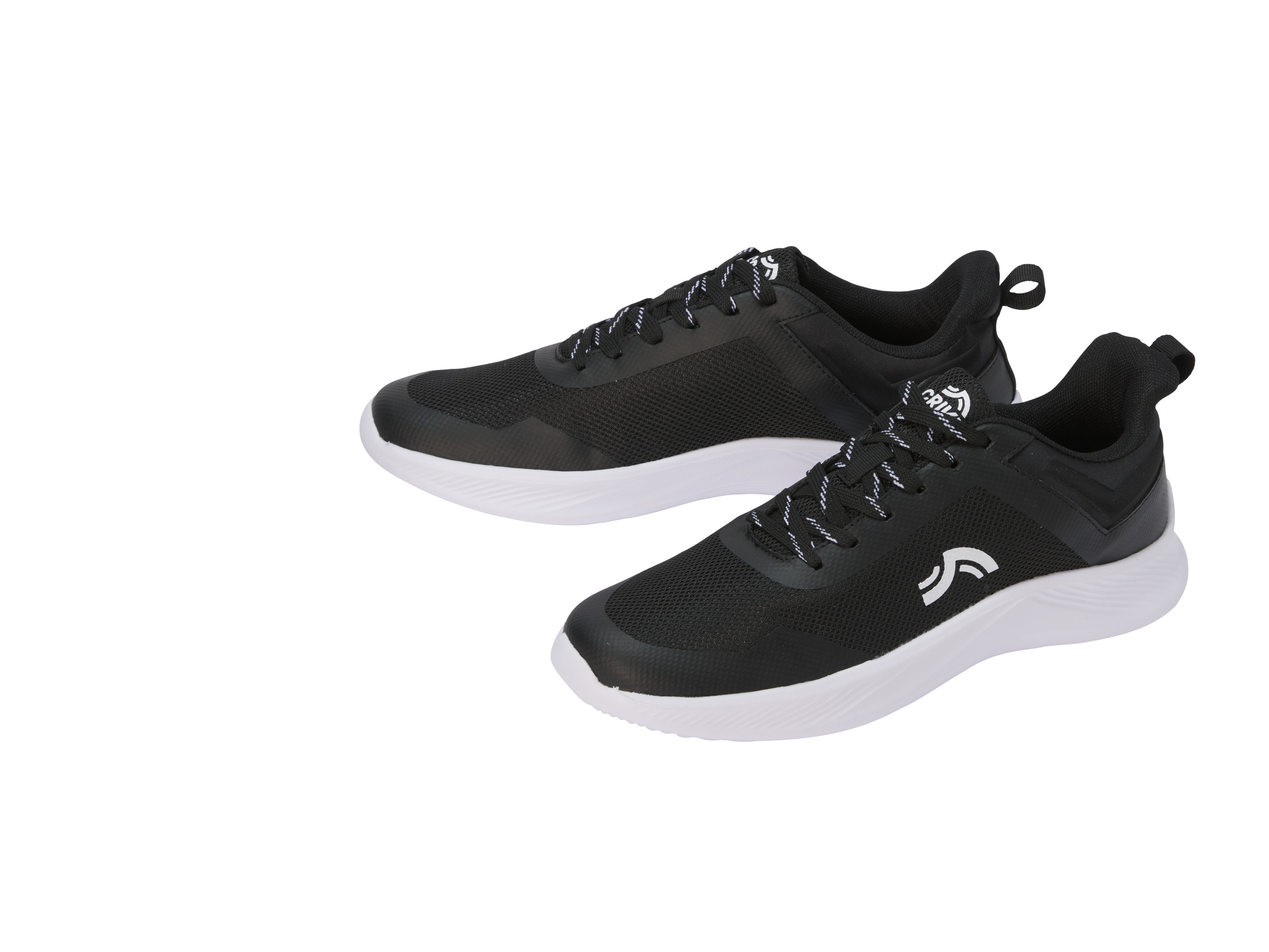 CRIVIT Buty sportowe męskie (Czarny, 43)