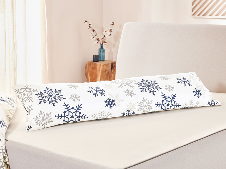 Pełny ekran: LIVARNO home Poszewka z dżerseju na zimę do poduszki dla śpiących na brzuchu, 40 x 145 cm - zdjęcie 8