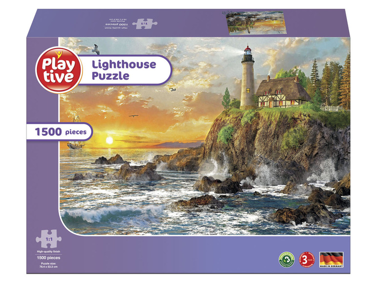 Pełny ekran: Playtive Puzzle, 1500 lub 2000 elementów - zdjęcie 2