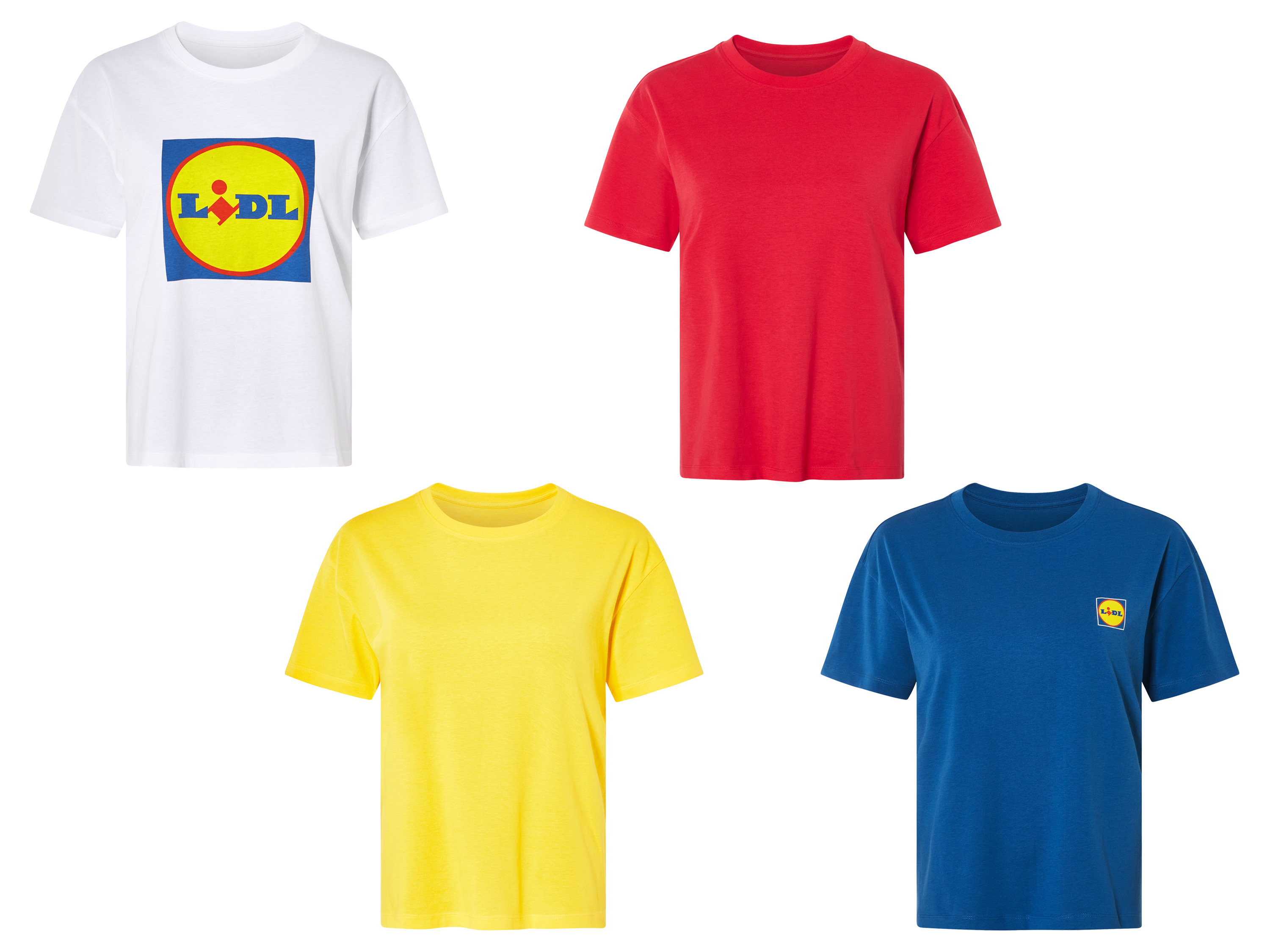 ESMARA® Lidl Damski T-Shirt, z czystej bawełny organicznej.
