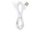 Biały kabel ładujący USB-C do USB-A
