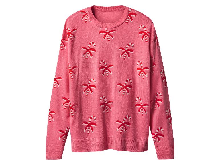 Sweter dzianinowy damski