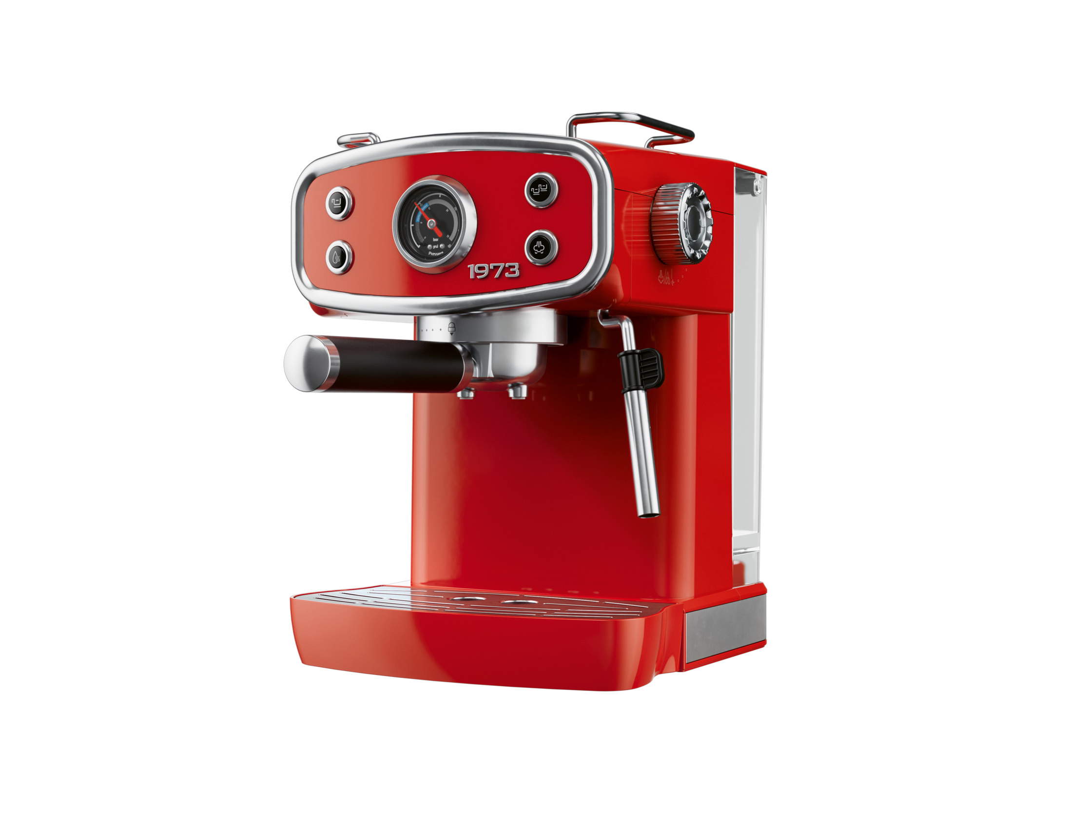 SILVERCREST® Ekspres do kawy Chrom Retro 1973 - SEMR 1400 B1