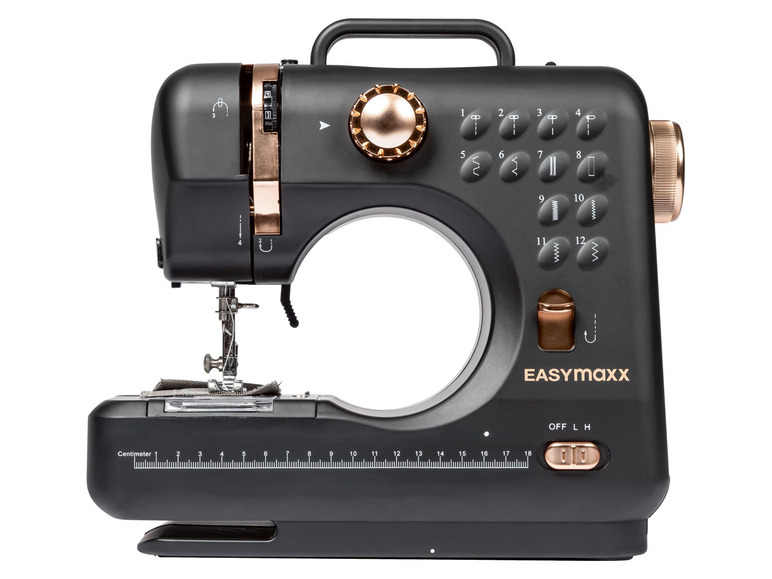 Pełny ekran: EASYmaxx Kompaktowa maszyna do szycia, 12 rodzajów ściegu - zdjęcie 1