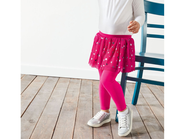 Pełny ekran: lupilu® Spódniczka dziewczęca z tiulu z legginsami - zdjęcie 3
