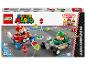 Zestaw do budowania zabawek z postaciami Baby Mario i Baby Luigi w gokartach, 321 elementów.