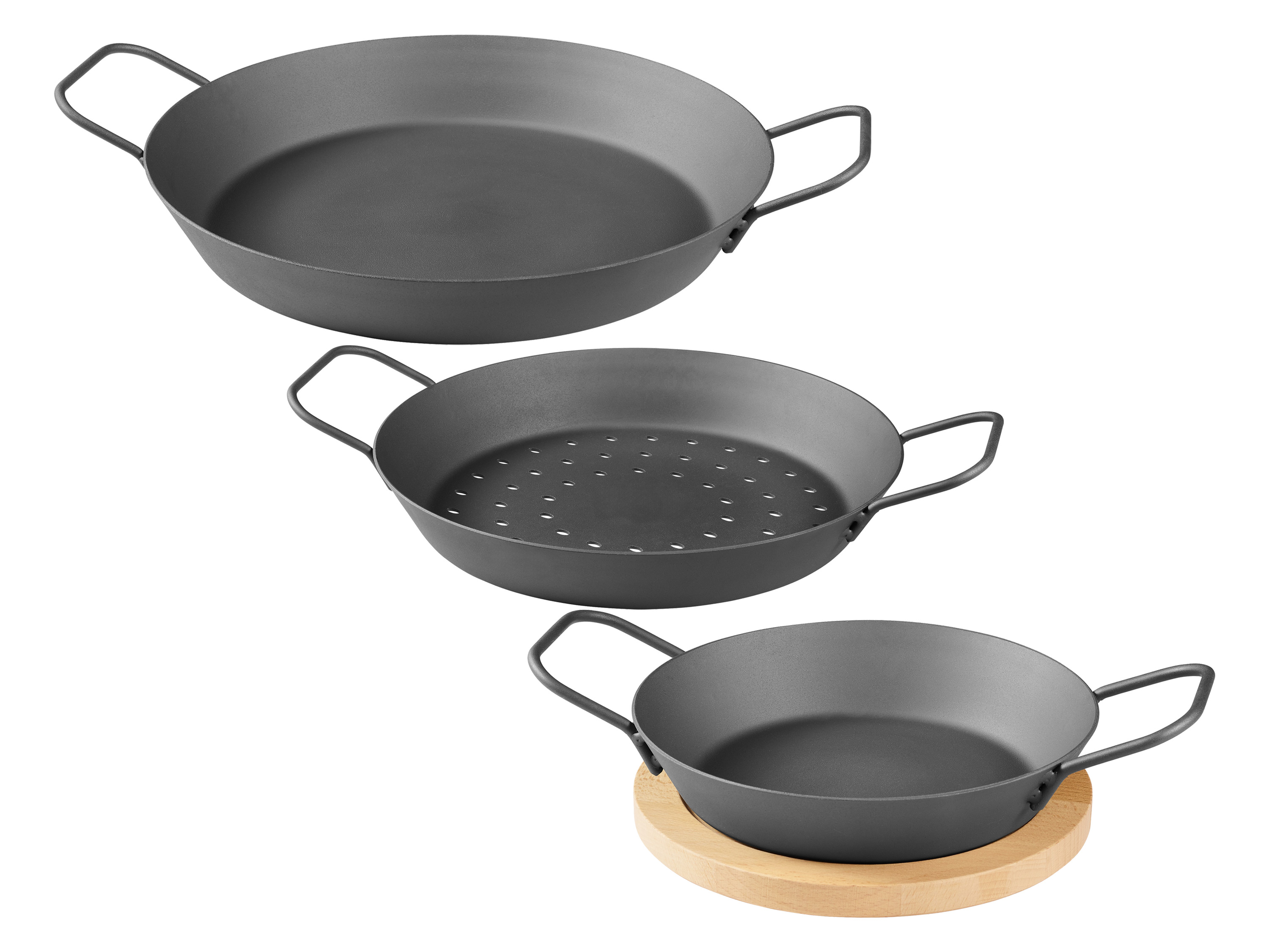 GRILLMEISTER Patelnia żelazna