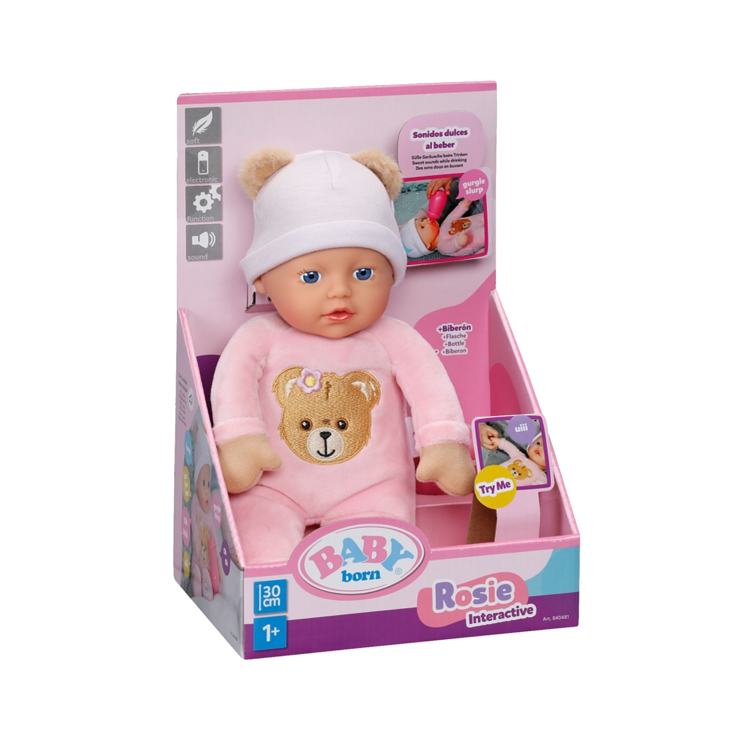 BABY BORN Interaktywna lalka Rosie