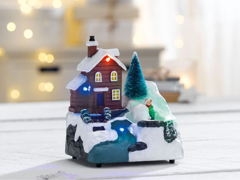 Pełny ekran: LIVARNO home Dekoracja zimowa LED, wioska świąteczna - zdjęcie 20