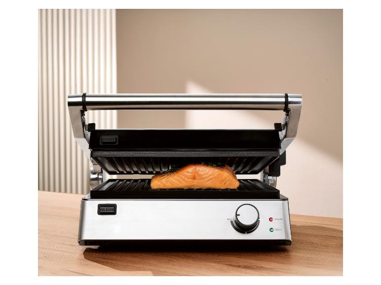 Grill i panini, grillowany łosoś.