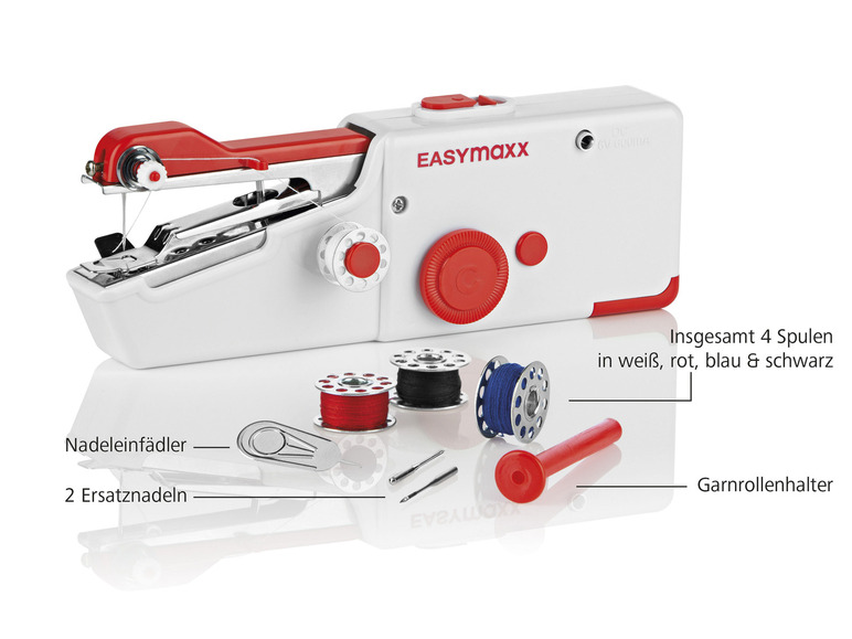 Pełny ekran: EASYmaxx Maszyna do szycia ręcznego, 9 elementów - zdjęcie 5