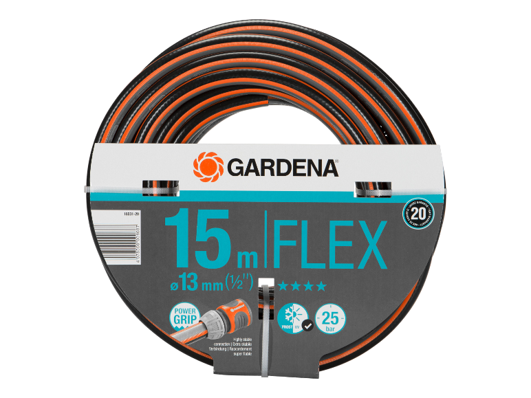 Wąż ogrodowy Gardena Flex 15m, 13mm, mrozoodporny.