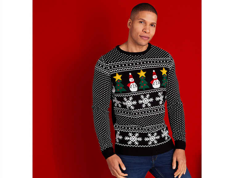 Pełny ekran: LIVERGY® Sweter męski świąteczny - zdjęcie 12
