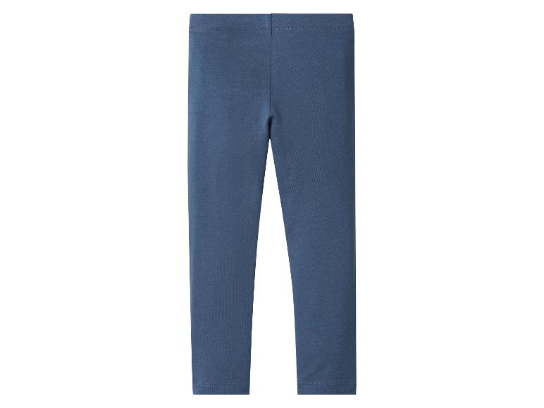 Legginsy dziecięce z bawełną, 2 pary