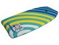 Bodyboard Schildkröt w żółto-niebieskie paski.