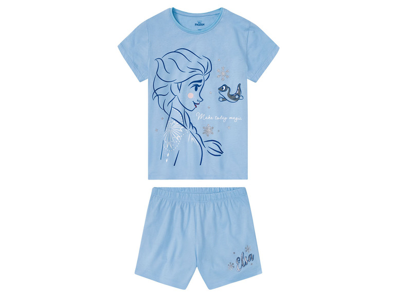 Pełny ekran: Piżama dziewczęca z bohaterami bajek (koszulka + szorty), 1 komplet - zdjęcie 14