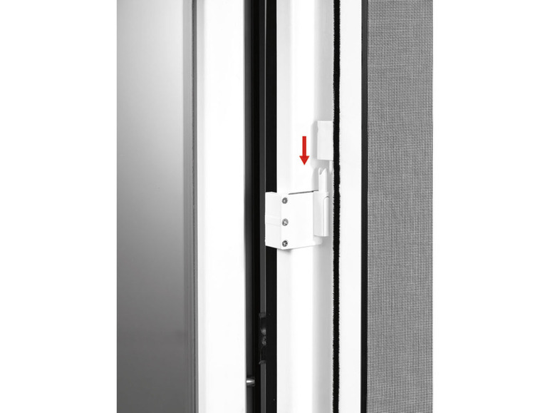 Pełny ekran: LIVARNO home Zestaw złączek zaciskowych do aluminiowej moskitiery drzwiowej, 3 sztuki - zdjęcie 8