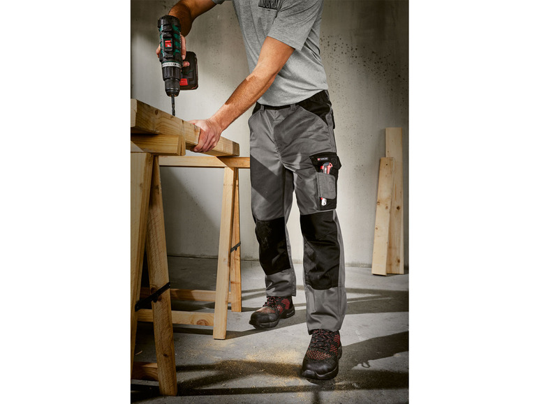 Pełny ekran: PARKSIDE® Spodnie robocze męskie na szelkach - zdjęcie 3