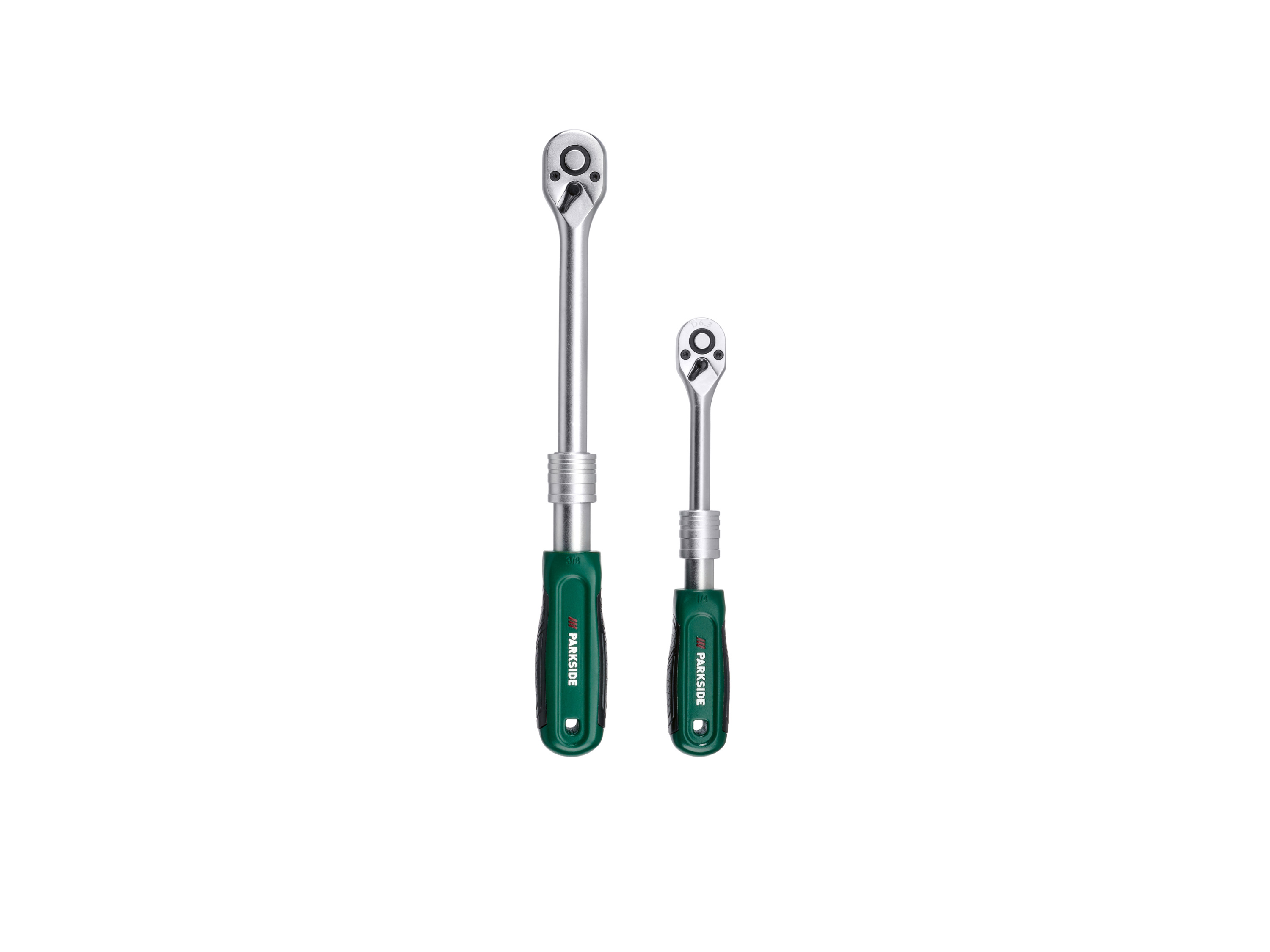 PARKSIDE® Grzechotka teleskopowa lub zestaw 2 grzechotek teleskopowych (1/4 + 3/8 cala)