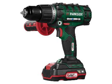 PARKSIDE® Akumulatorowa wiertarkowkrętarka udarowa, 20 V, PSBSA 20-Li (z akumulatorem i ładowarką)
