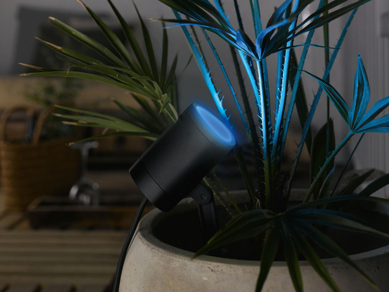 Pełny ekran: LIVARNO home Reflektor ogrodowy LED Zigbee Smart Home z możliwością przyciemniania - zdjęcie 4
