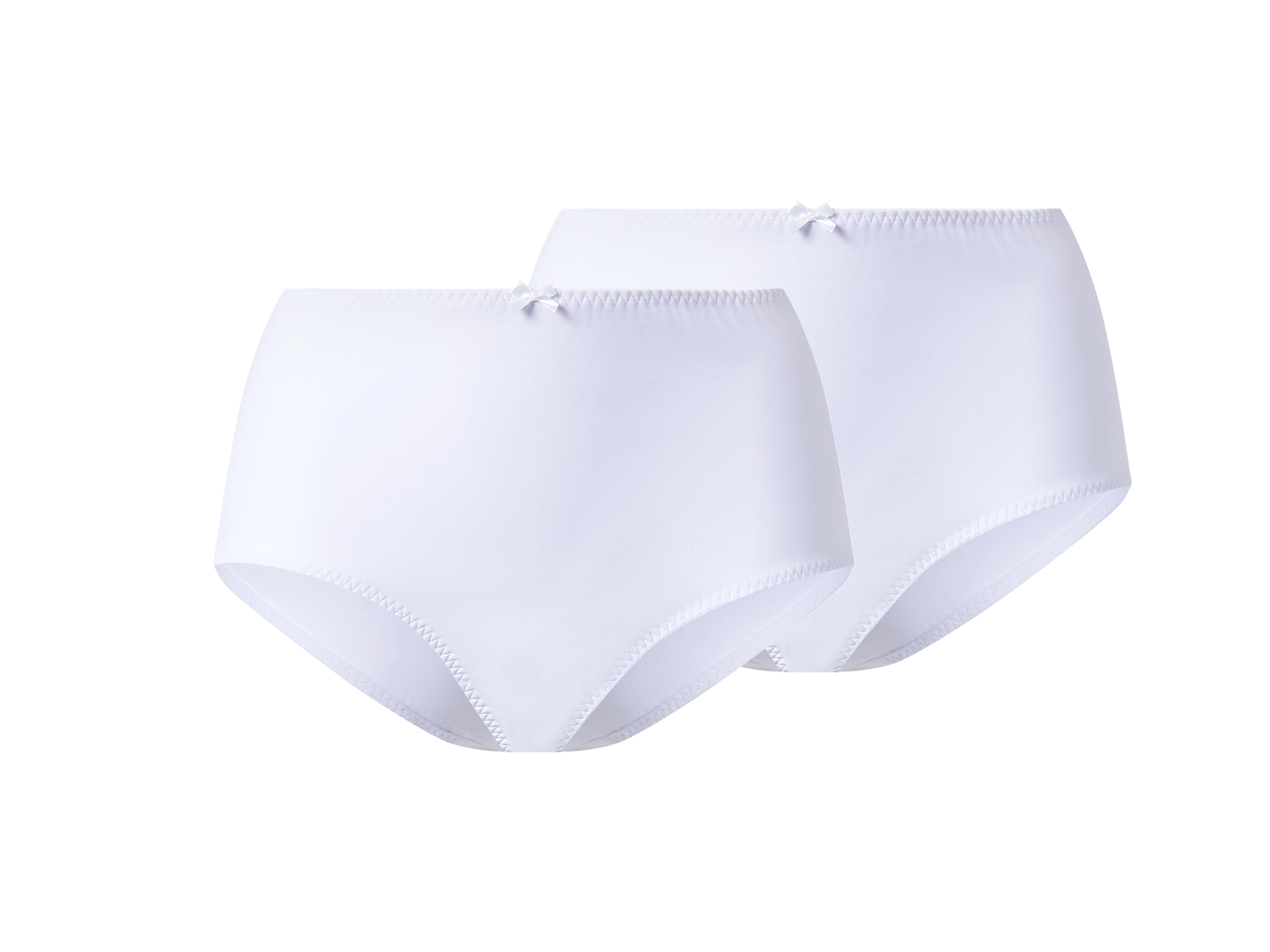 esmara® Majtki damskie modelujące, 2 pary (Biały, S(36/38))
