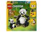 Zestaw LEGO Creator 3 w 1 Panda z 626 elementami, który można przebudować na orkę lub pingwiny.