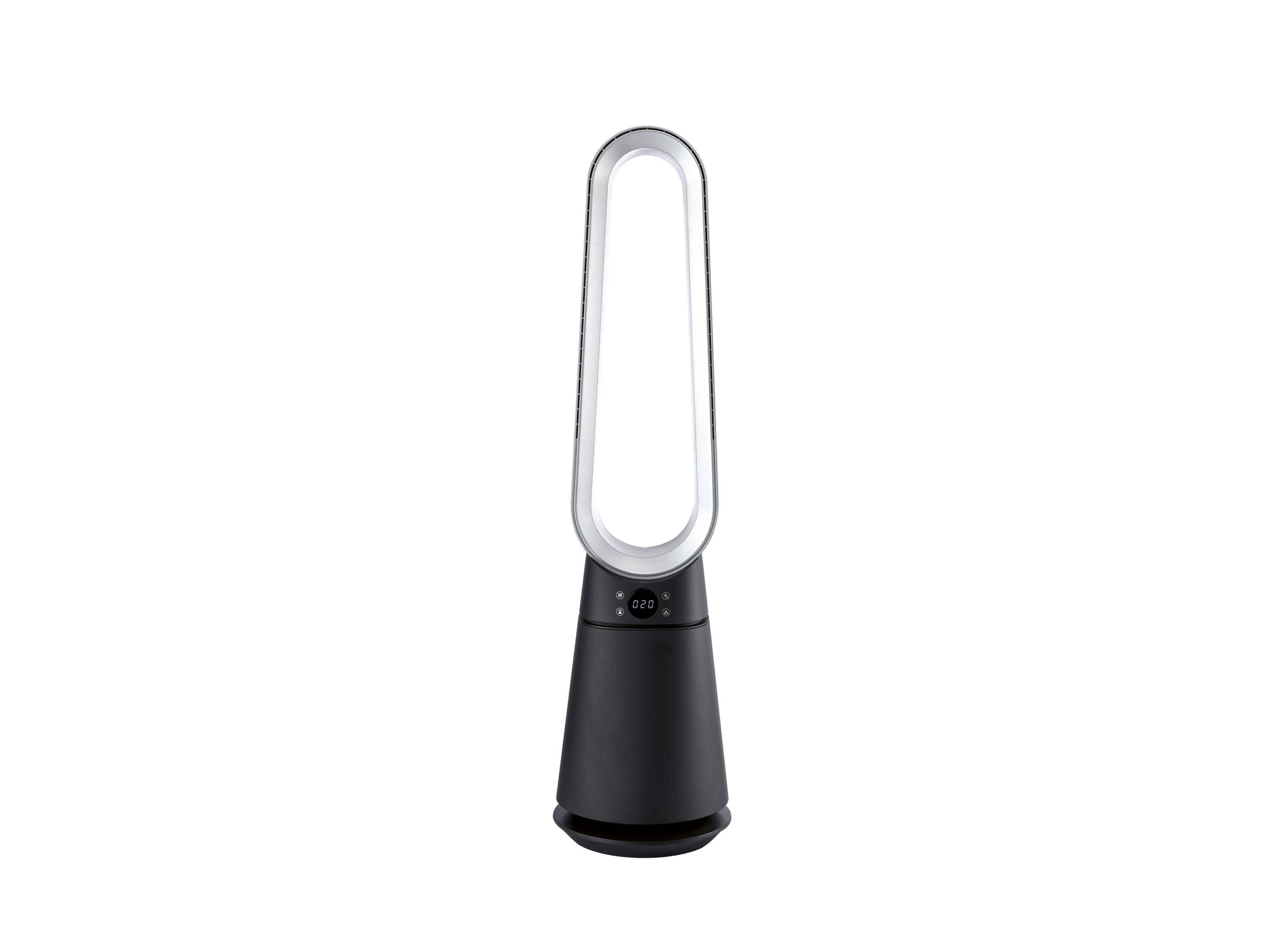TRONIC® Wentylator stojący bezłopatkowy, 35 W (Czarny)
