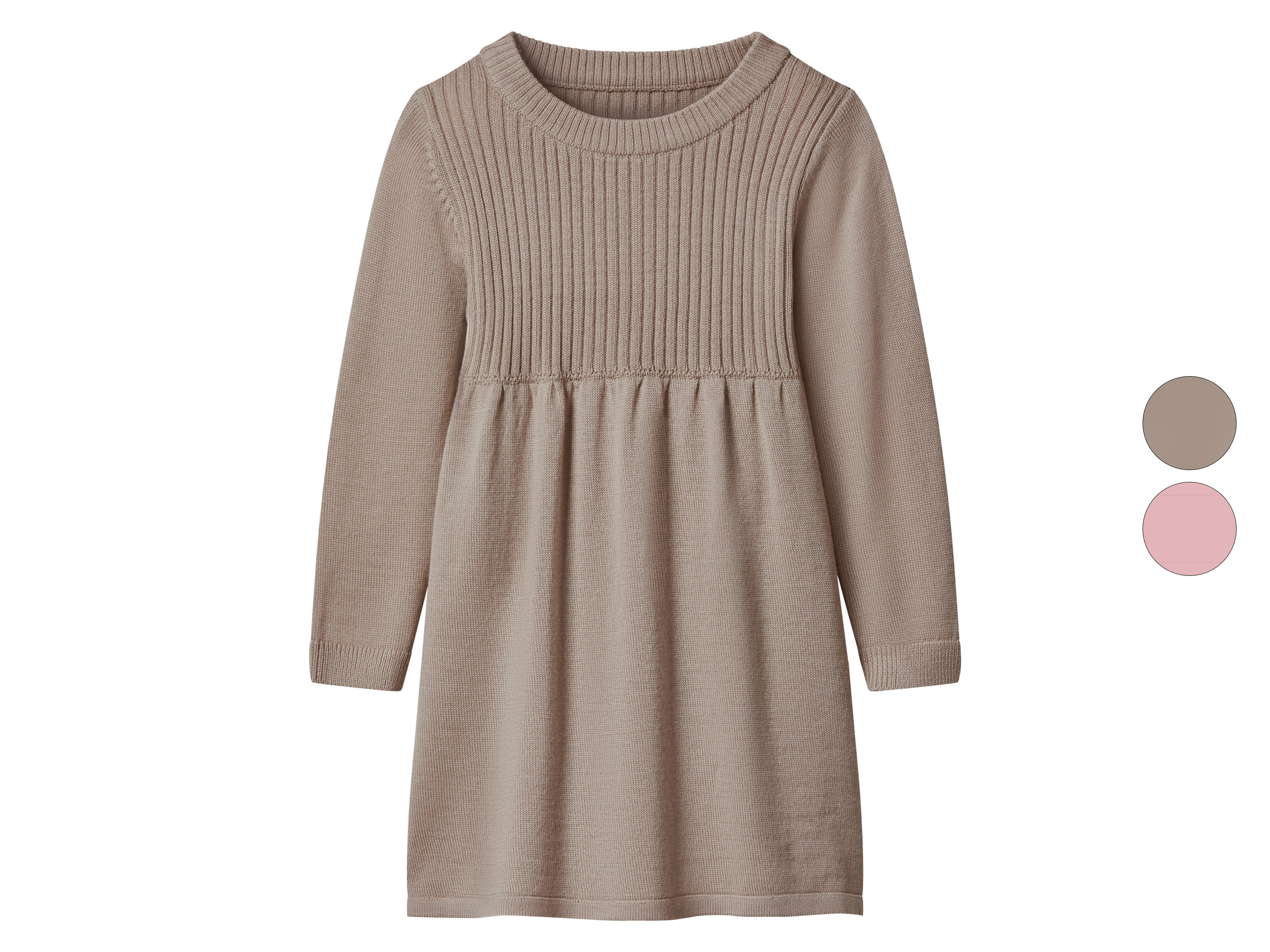 lupilu® Sukienka dziecięca z wełny merino