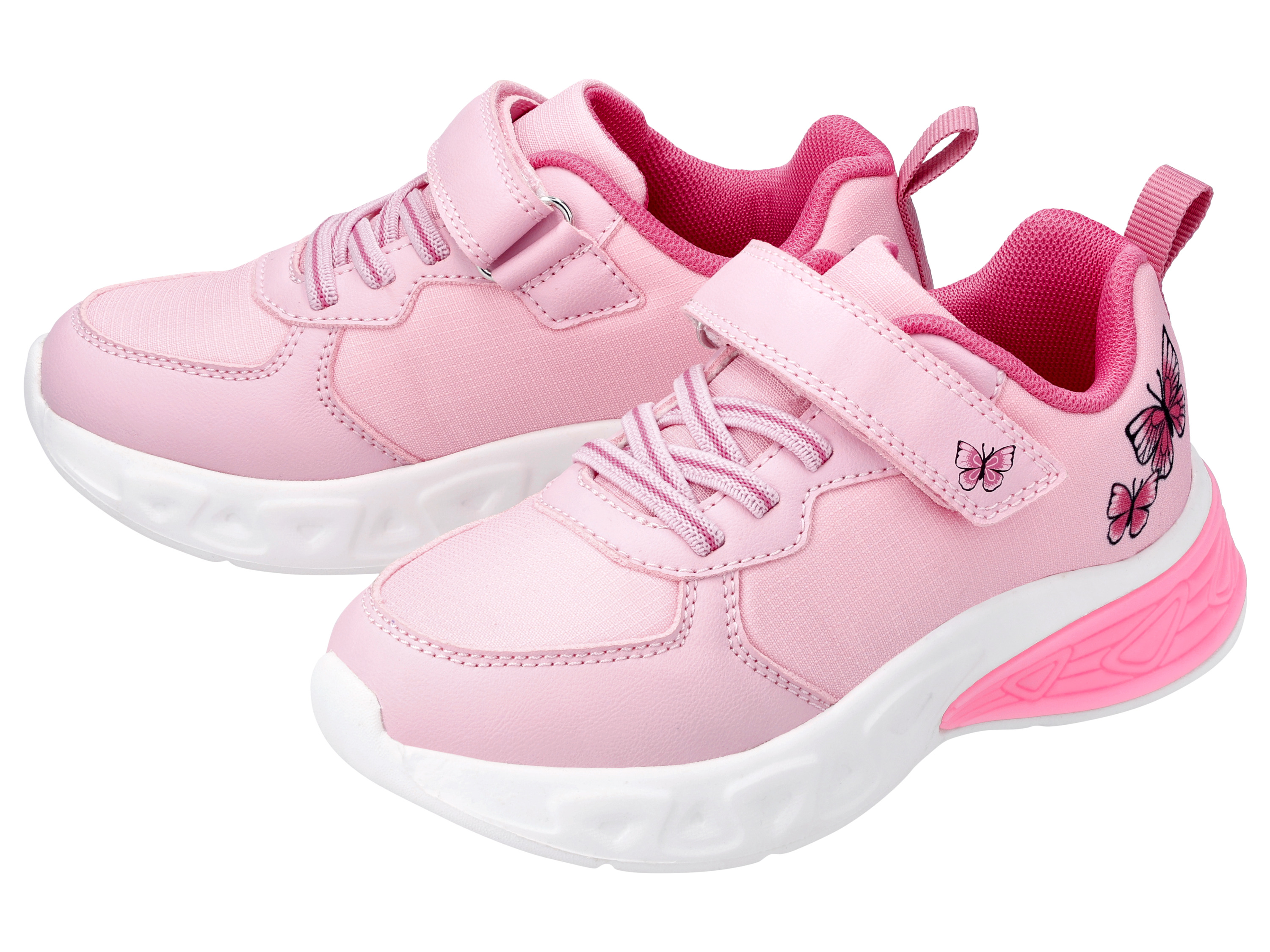 lupilu® Buty świecące dziecięce (Różowy, 27)