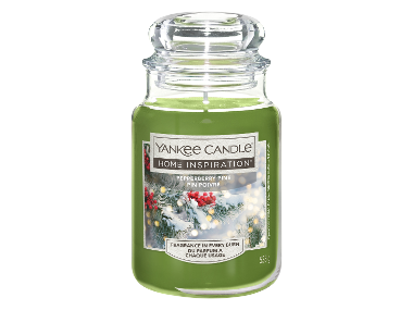 YANKEE CANDLE Świeca zapachowa w szkle Pepperberry Pine, 538 g