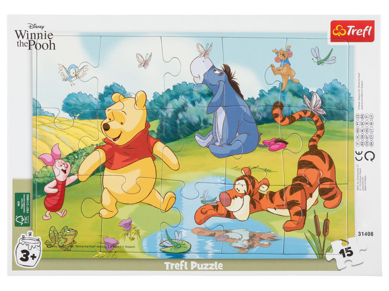 Pełny ekran: Trefl Puzzle ramkowe z postaciami z bajek, 15 elementów / 30 elementów - zdjęcie 14