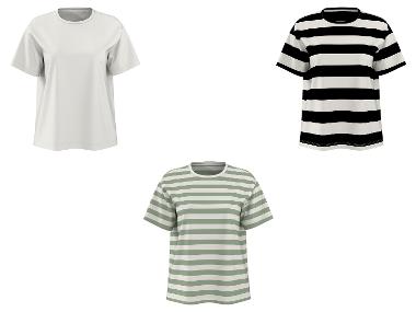 ESMARA® T-shirt damski z biobawełny