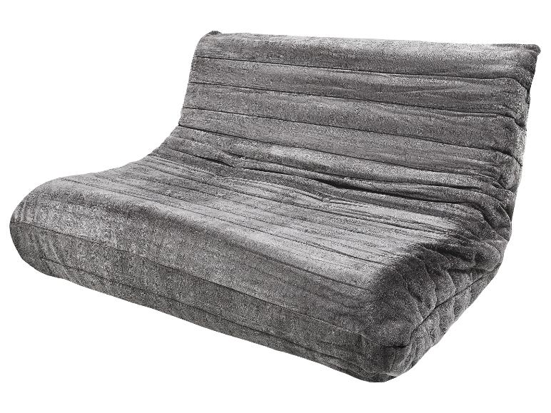 Sofa 2-osobowa, ciemnoszary