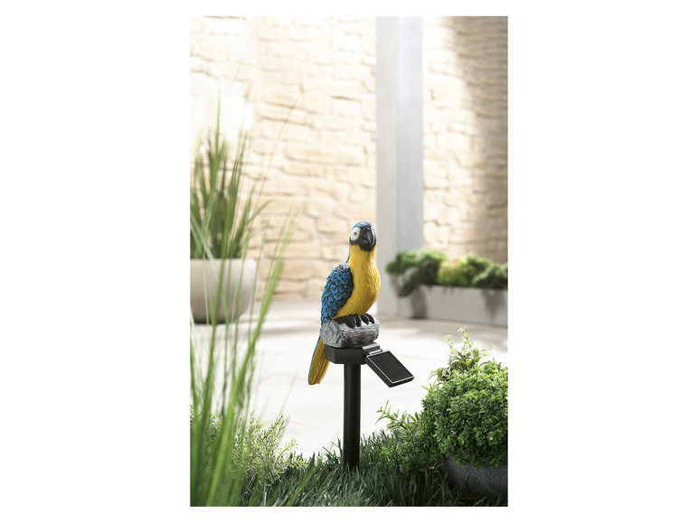 Pełny ekran: LIVARNO home Dekoracja ogrodowa Ptaki, z lampką solarną LED, 2700 K - zdjęcie 4