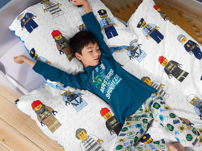 Pełny ekran: LEGO Piżama chłopięca bawełniana z nadrukiem (koszulka + spodnie) - zdjęcie 18