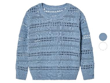 lupilu® Sweter dziecięcy ażurowy