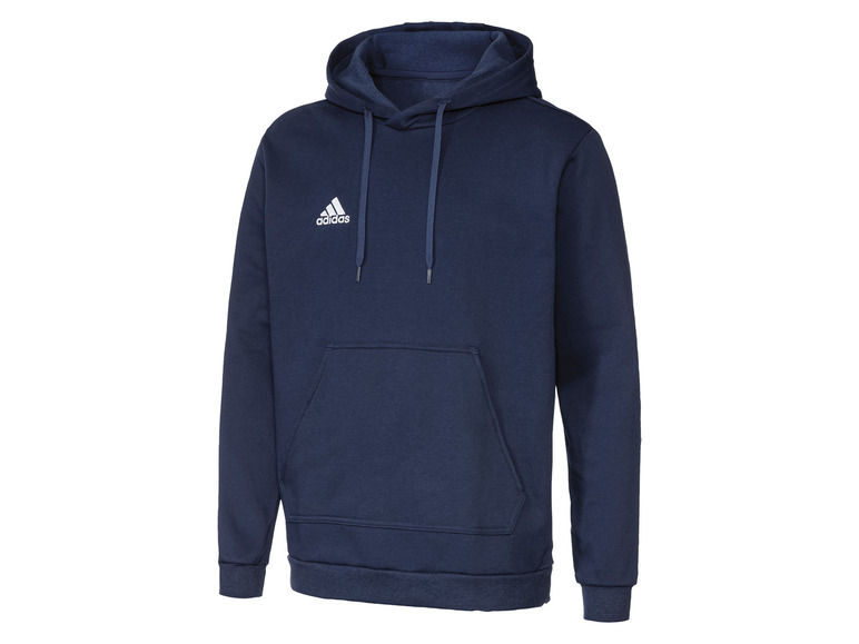Granatowa bluza z kapturem Adidas.