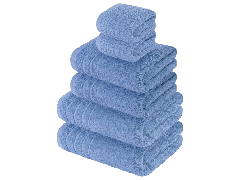 Pełny ekran: LIVARNO home Zestaw ręczników frotté z bawełny, 6 elementów - zdjęcie 18
