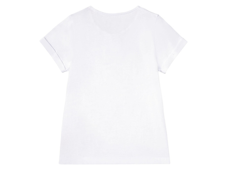 Pełny ekran: T-shirt dziewczęcy z biobawełny, z kolekcji Emoji, 1 sztuka - zdjęcie 6