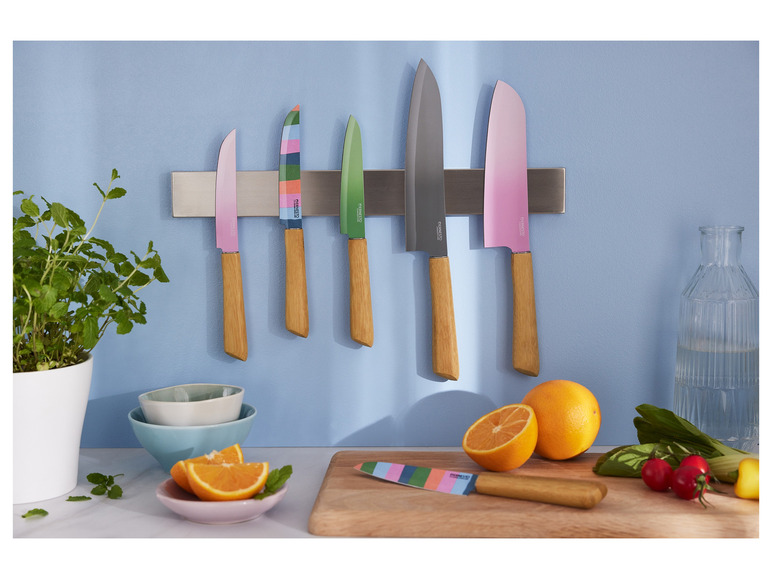 Pełny ekran: ERNESTO® Nóż lub zestaw noży kuchennych z uchwytem z bambusa - zdjęcie 3