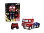 Zabawka Transformers Optimus Prime R/C zmieniająca się w robota i ciężarówkę, z pilotem.
